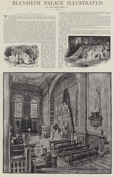 ブレナム宮殿図解 作： Henry Edward Tidmarsh